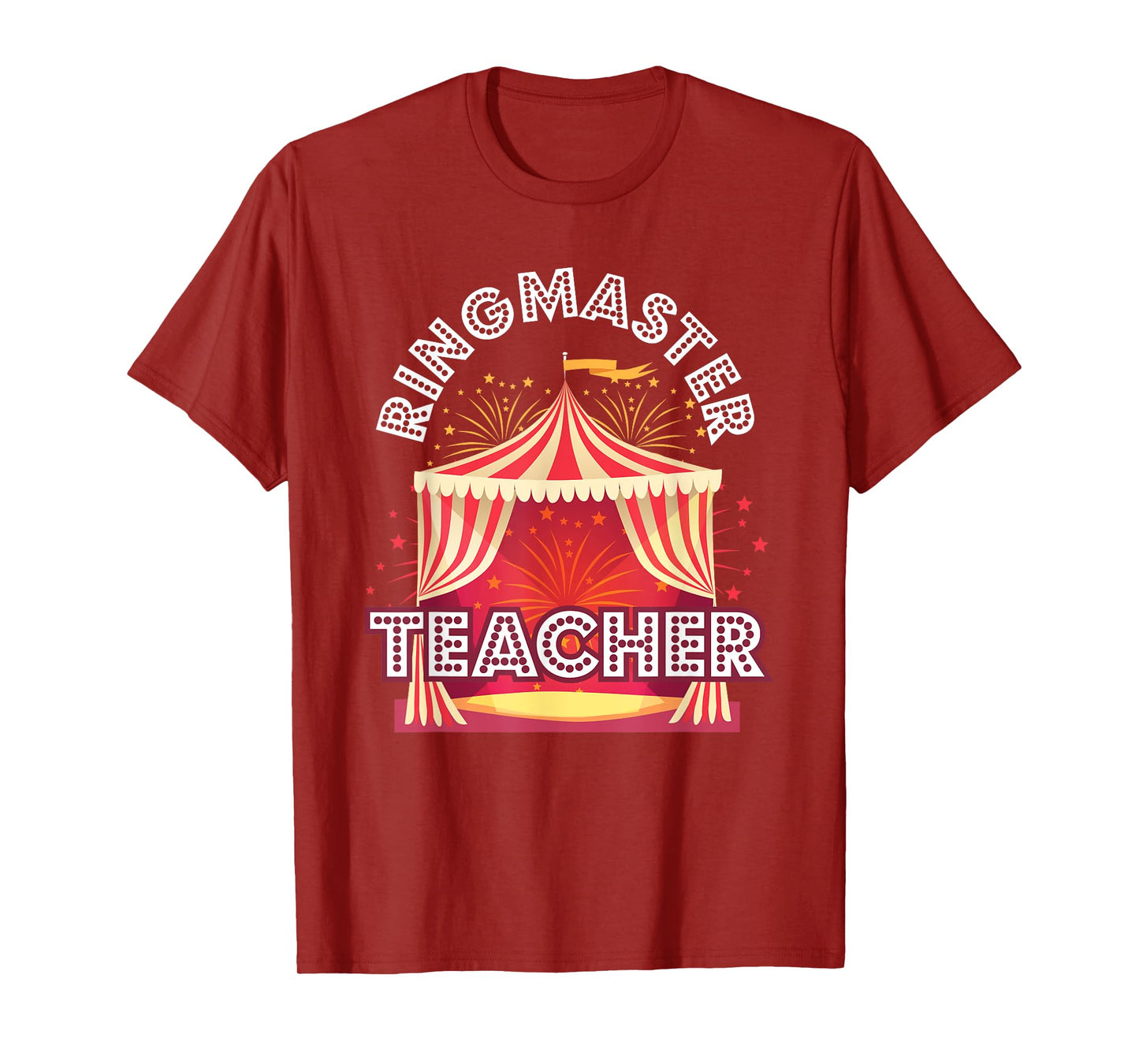 Ringmaster Teacher Circus Carnival Birthday Party T-Shirt for Men Women Kids