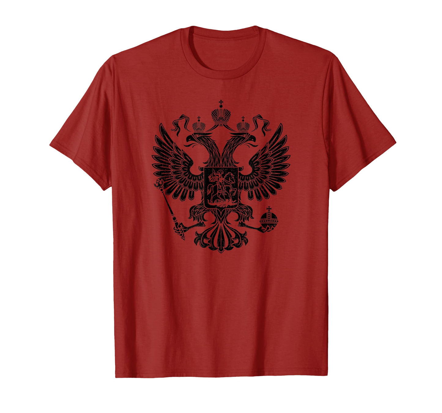 RUSSIA DOUBLE-HEADED EAGLE RUSSIAN ARMS SYMBOL EMBLEM T-Shirt