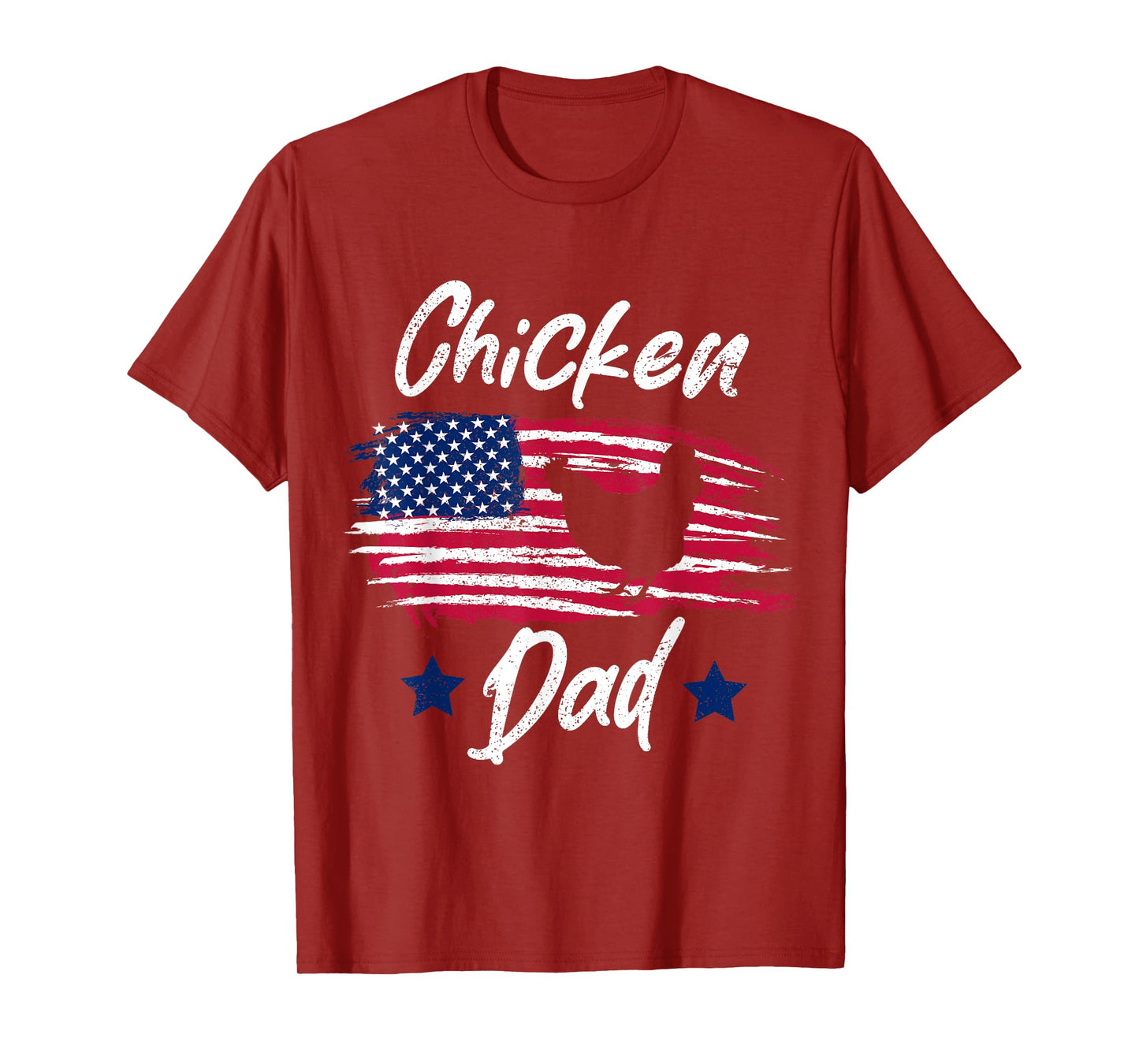 Chicken farmer Father Funny Chicken Dad T-Shirt
