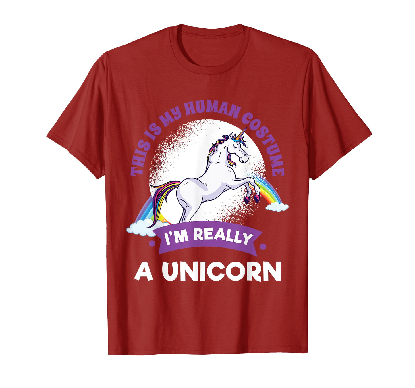 This Is My Human Costume I'm Really A Unicorn T-Shirt
