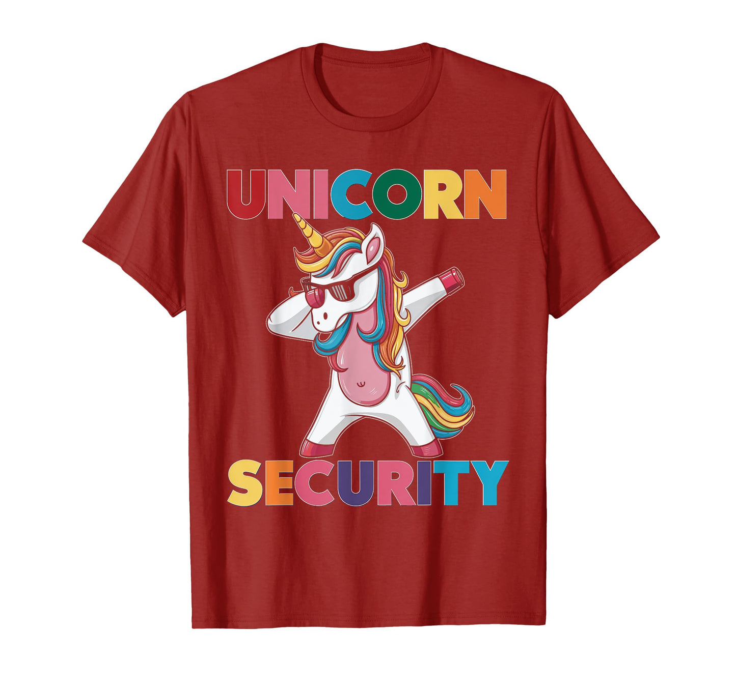 Unicorn Security Unicorn Funny Magical Mythical Charm T-Shirt