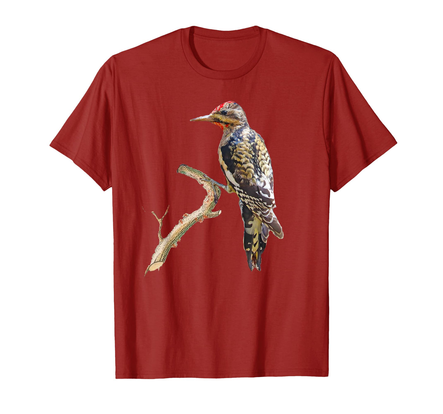 Yellow-bellied Sapsucker Woodpecker Bird T-Shirt