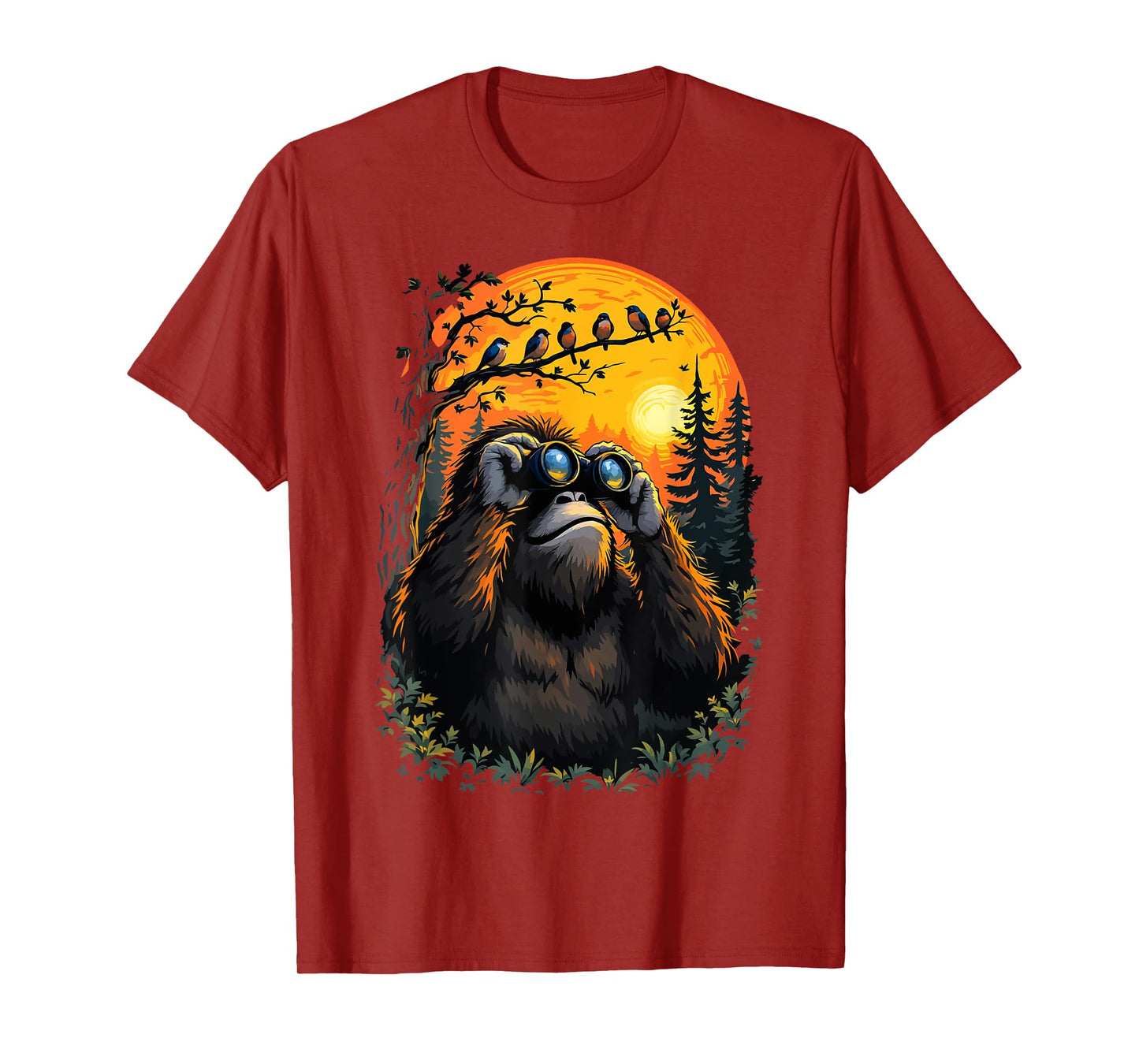 Wild Bird Watching Funny Bird Nature Adventure Explorers Tee T-Shirt