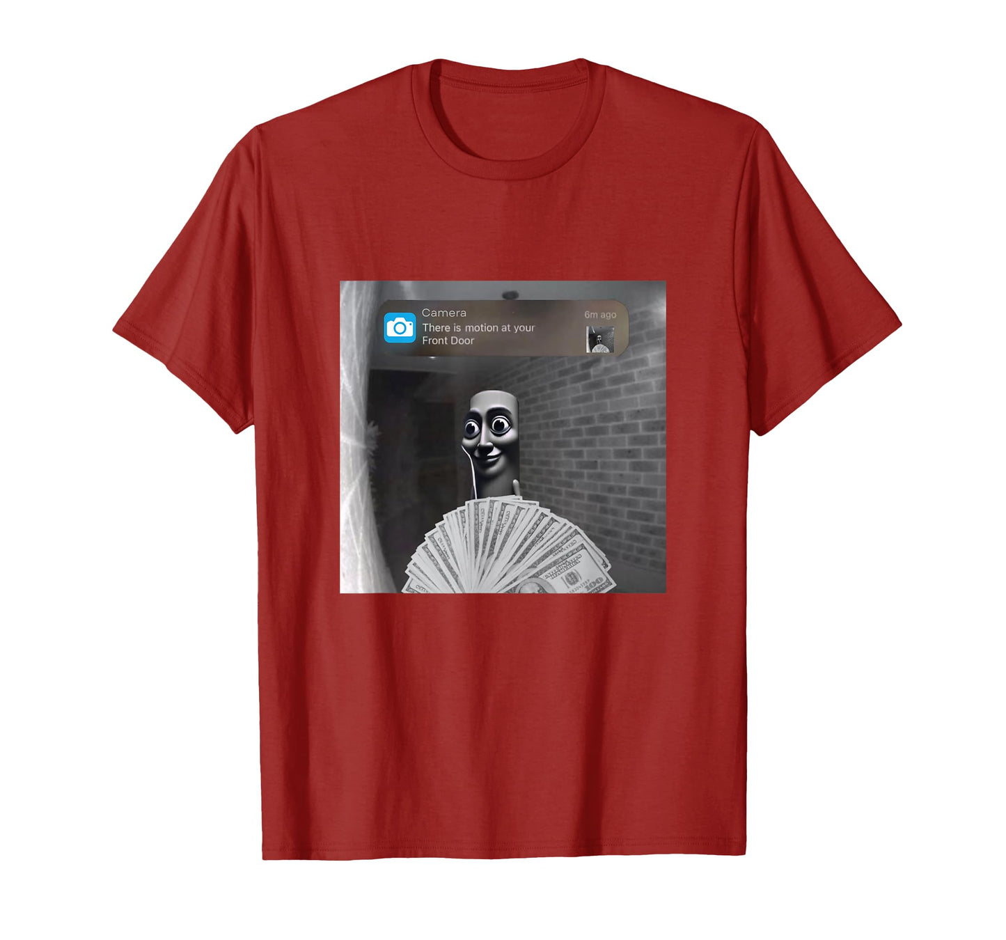Tung Tung Tung Sahur Motion at your front door meme italian T-Shirt