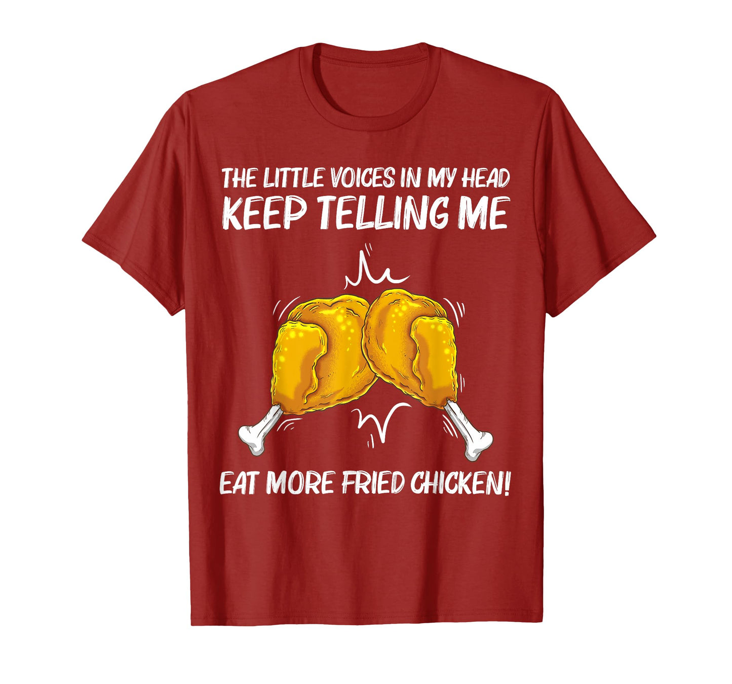 Funny Fried Chicken Gift For Men Women Chicken Bucket Food T-Shirt