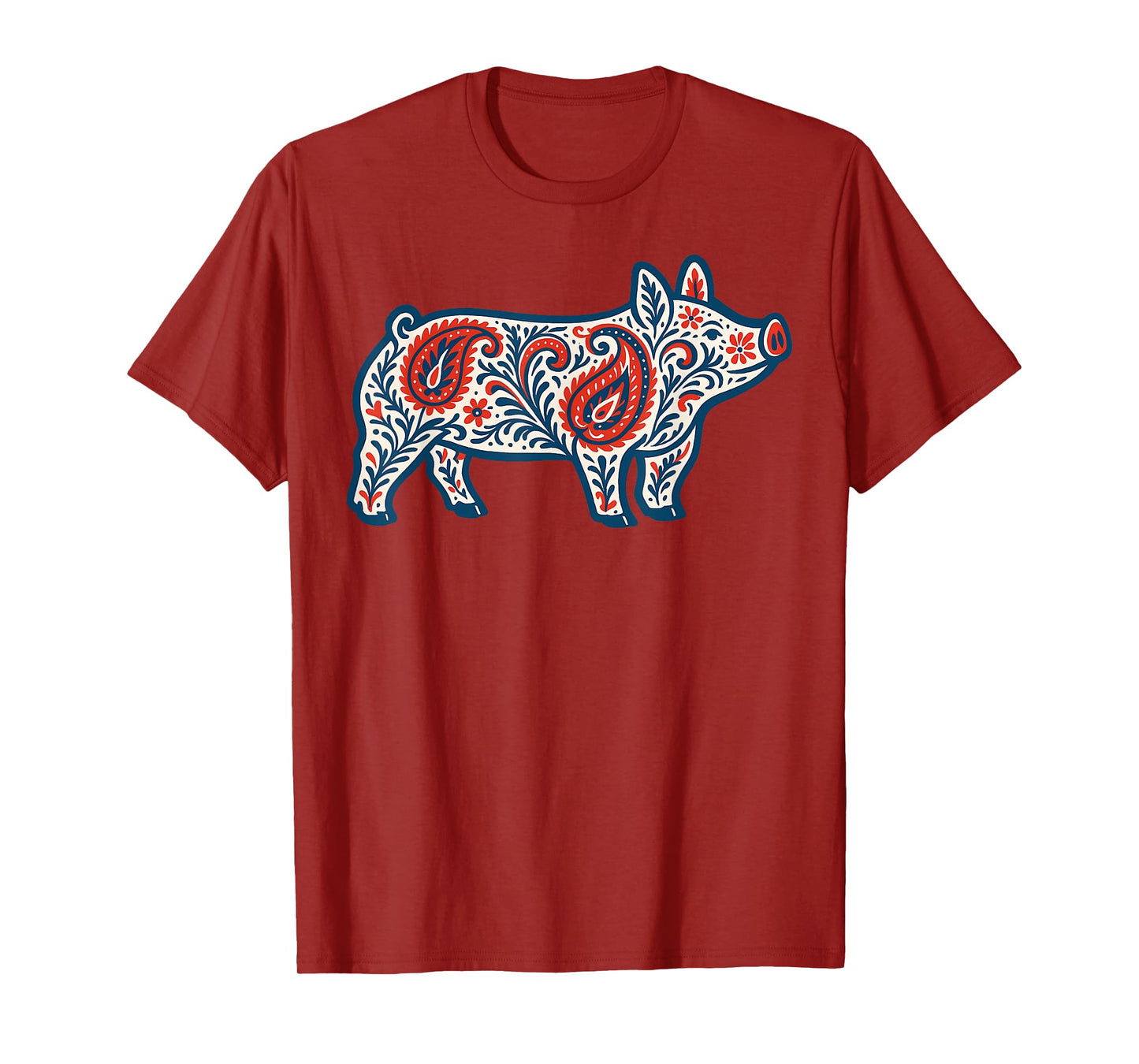 Aztec Show Pig Livestock Pig Breeder Stock Show Mom Pig T-Shirt
