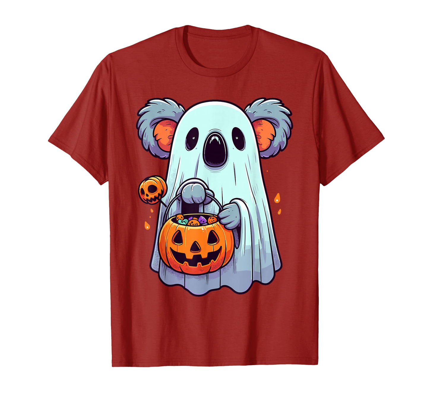 Halloween Koala Costume Ghost Animal Boo Spooky T-Shirt