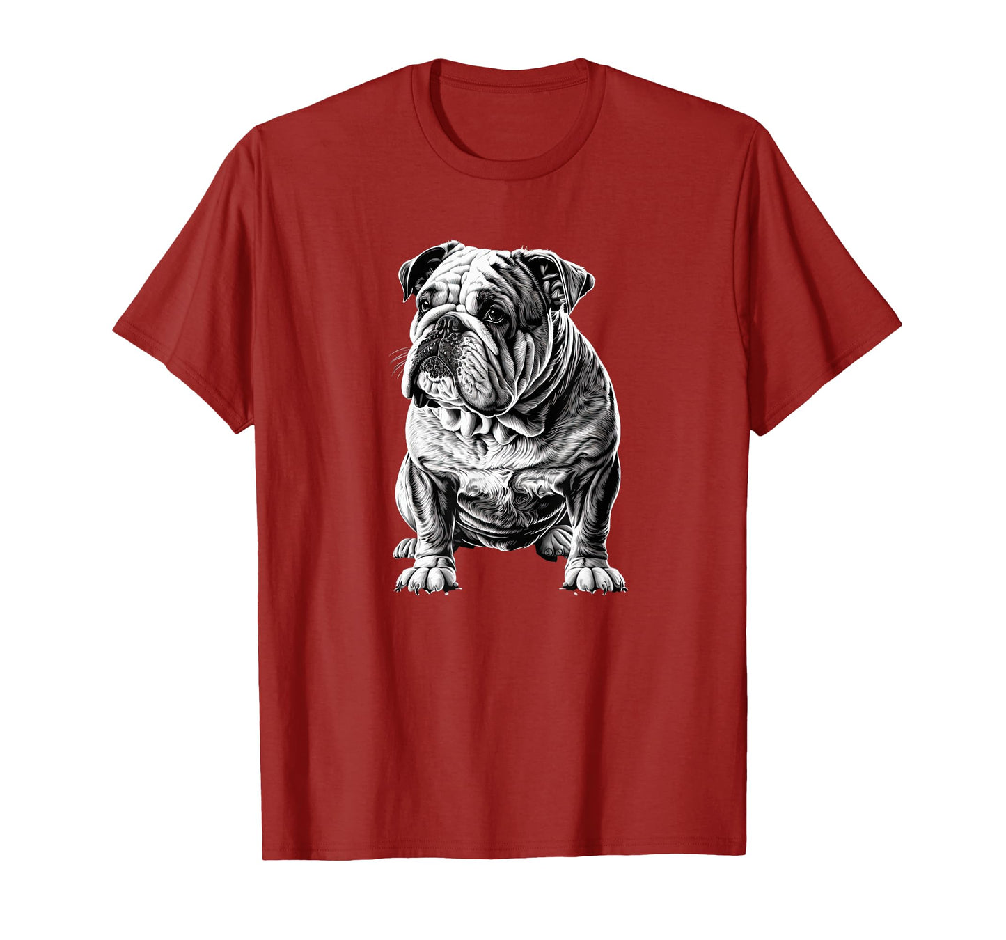 Funny Bulldog Dog T-Shirt for Men Women Girls Kids