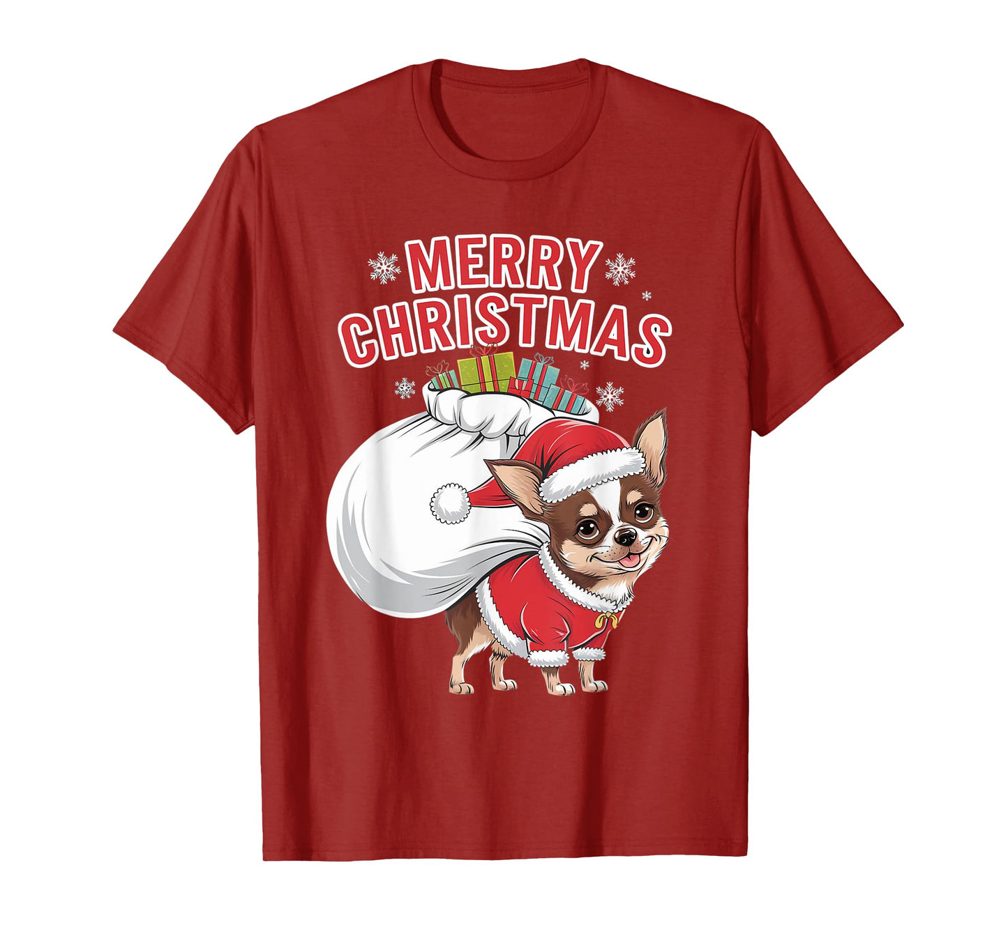 Merry Christmas Chihuahua T-Shirt