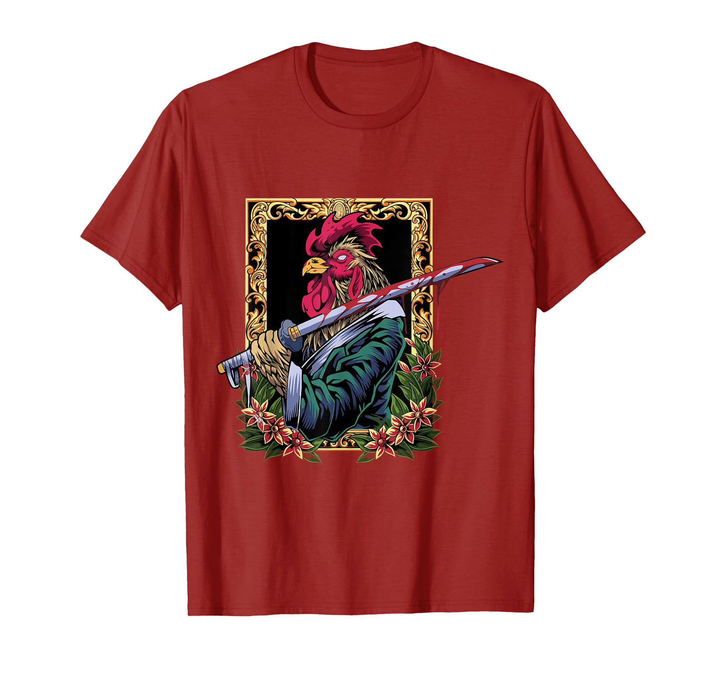 Rooster Fighter Chicken T-Shirt