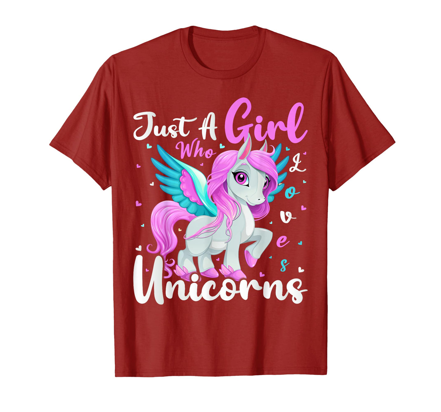 Unicorn Lover Just A Girl Who Loves Unicorns T-Shirt