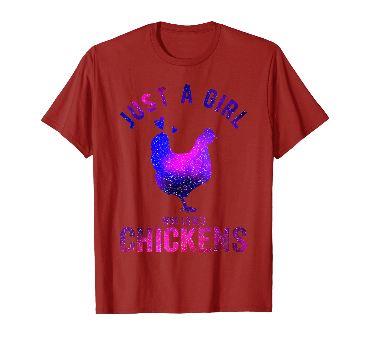 Just A Girl Who Loves Chickens Chicken Lover Funny Chicken T-Shirt
