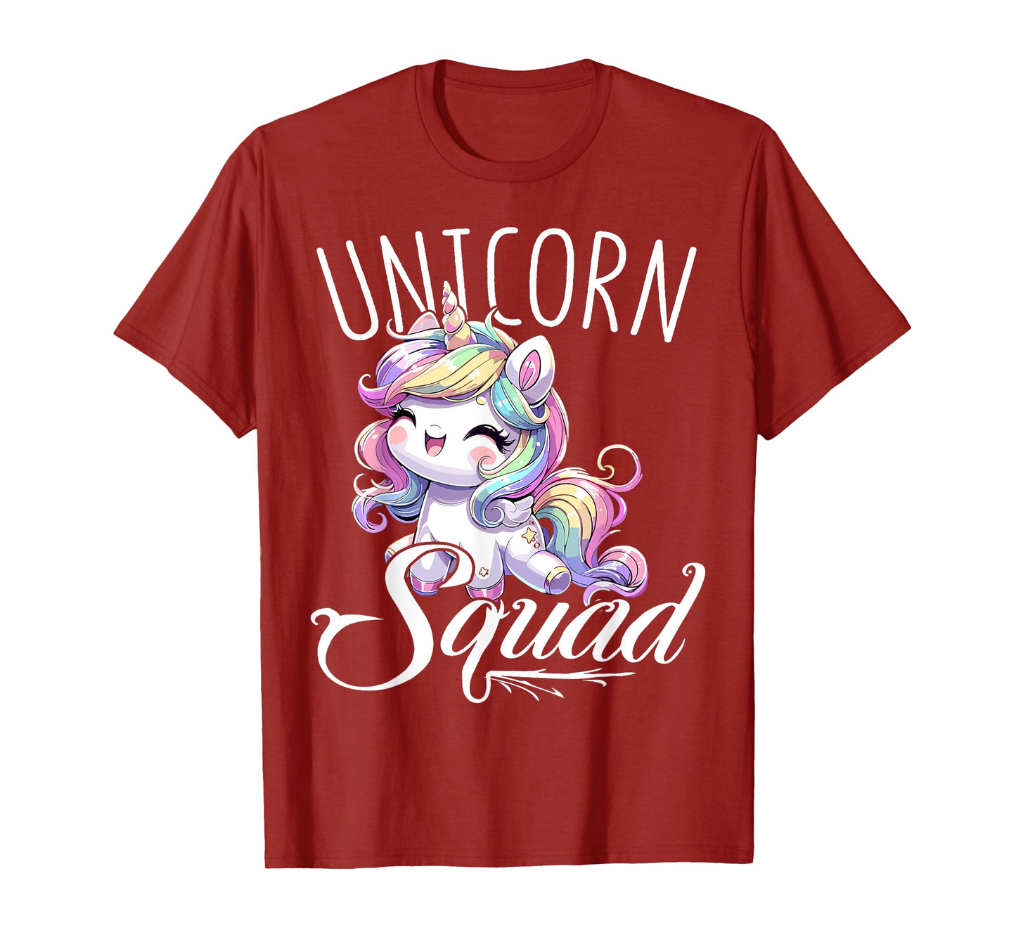 Unicorn Squad Birthday Party Cute Unicorn T-Shirt