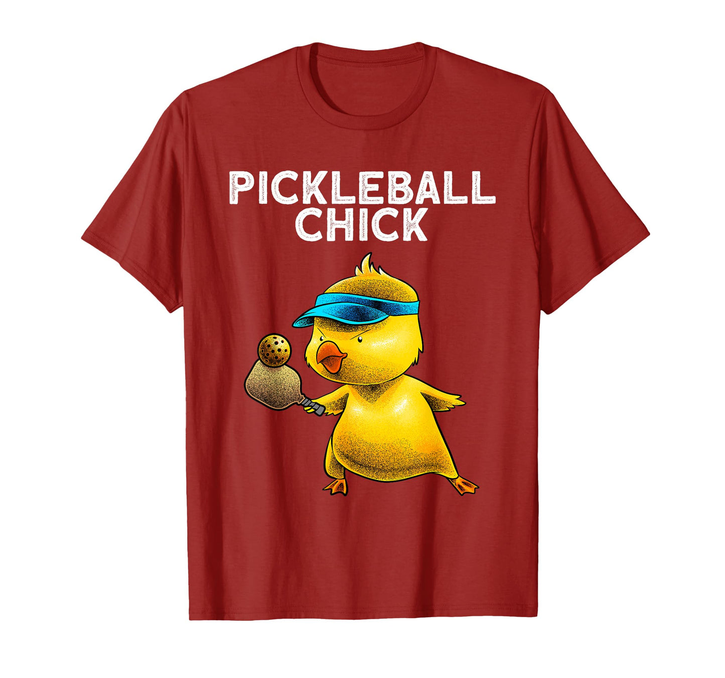 Funny Pickleball Art For Women Girl Paddle Sport Chick Lover T-Shirt