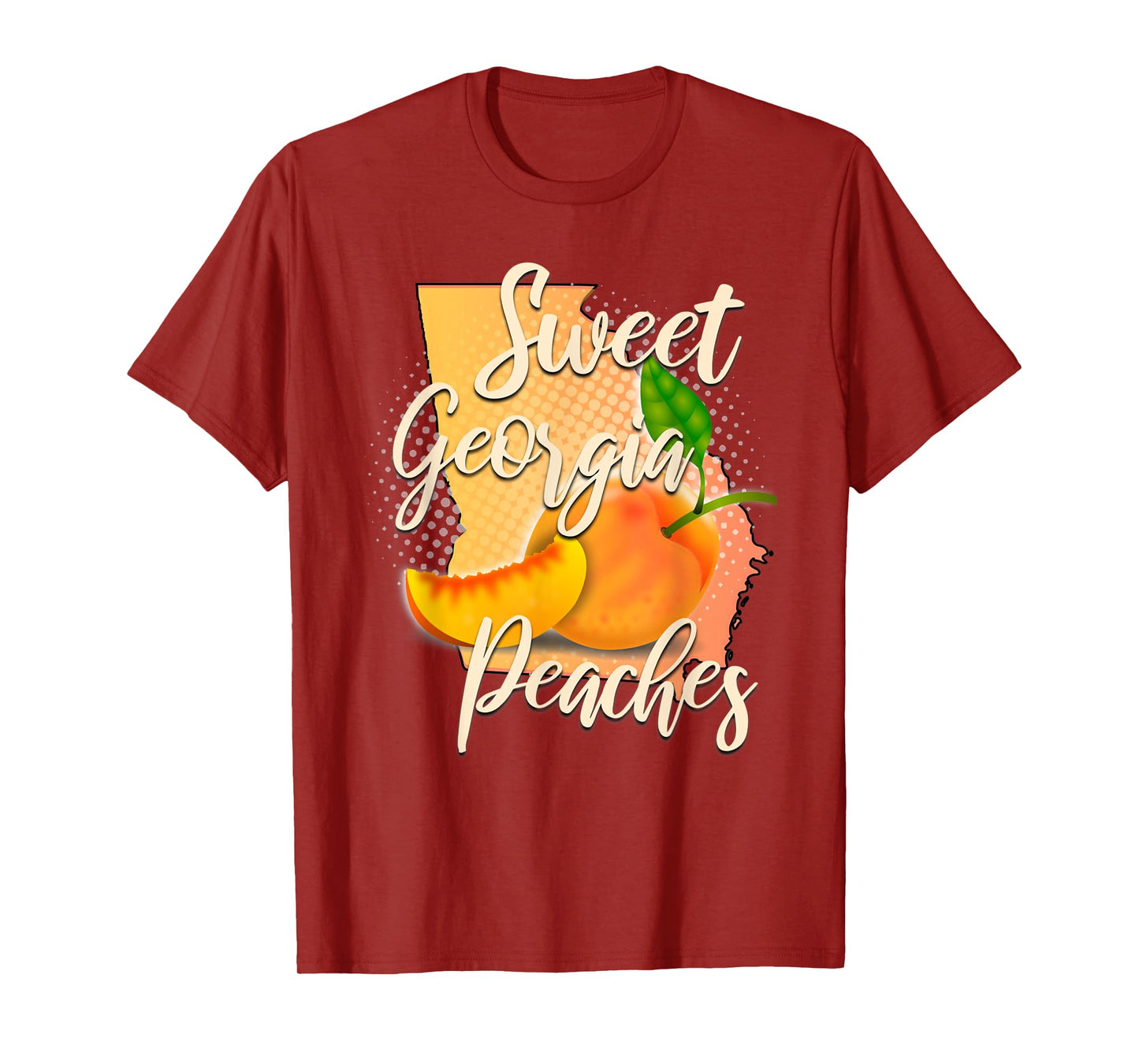 Sweet Georgia Peaches Shirt State Of Georgia Gift T-Shirt