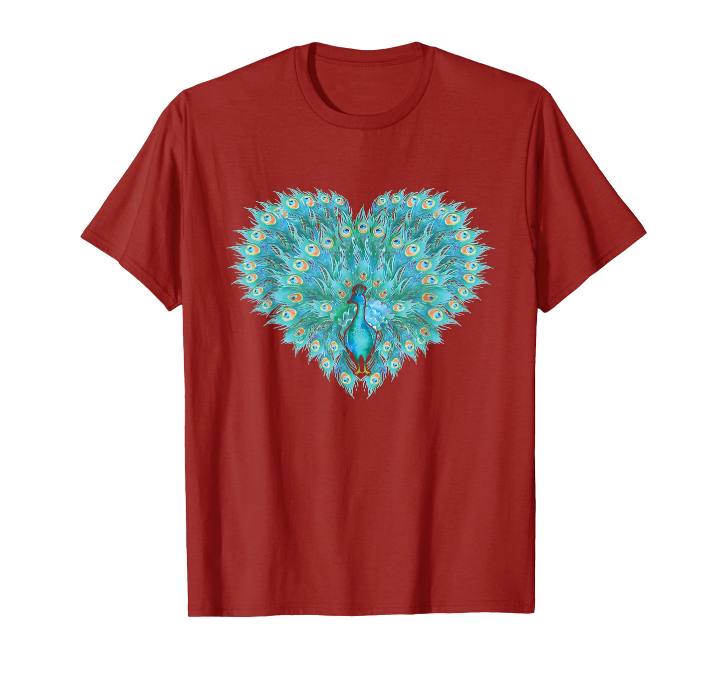 Decorative Peacock - Zookeeper Ornithologist Animal Lover T-Shirt