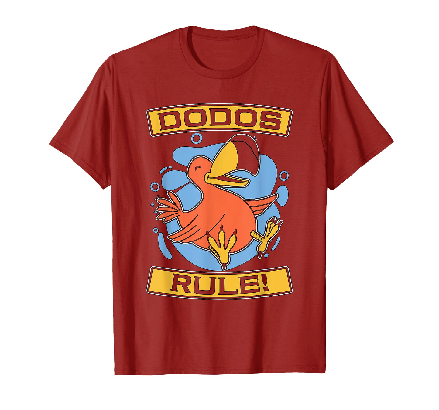 Dodos Rule Flightless Extinct Bird Ornithologist Dodo Bird T-Shirt