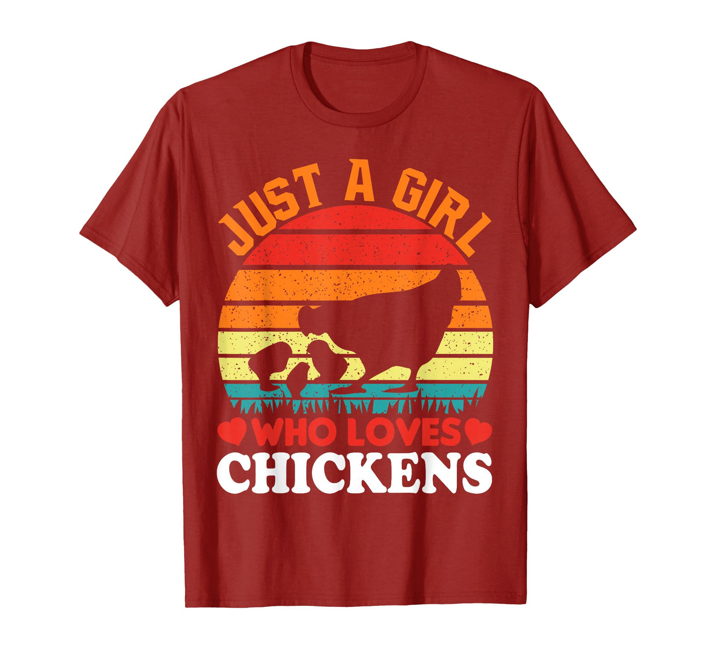 Just A Girl Who Loves Chickens T-Shirt