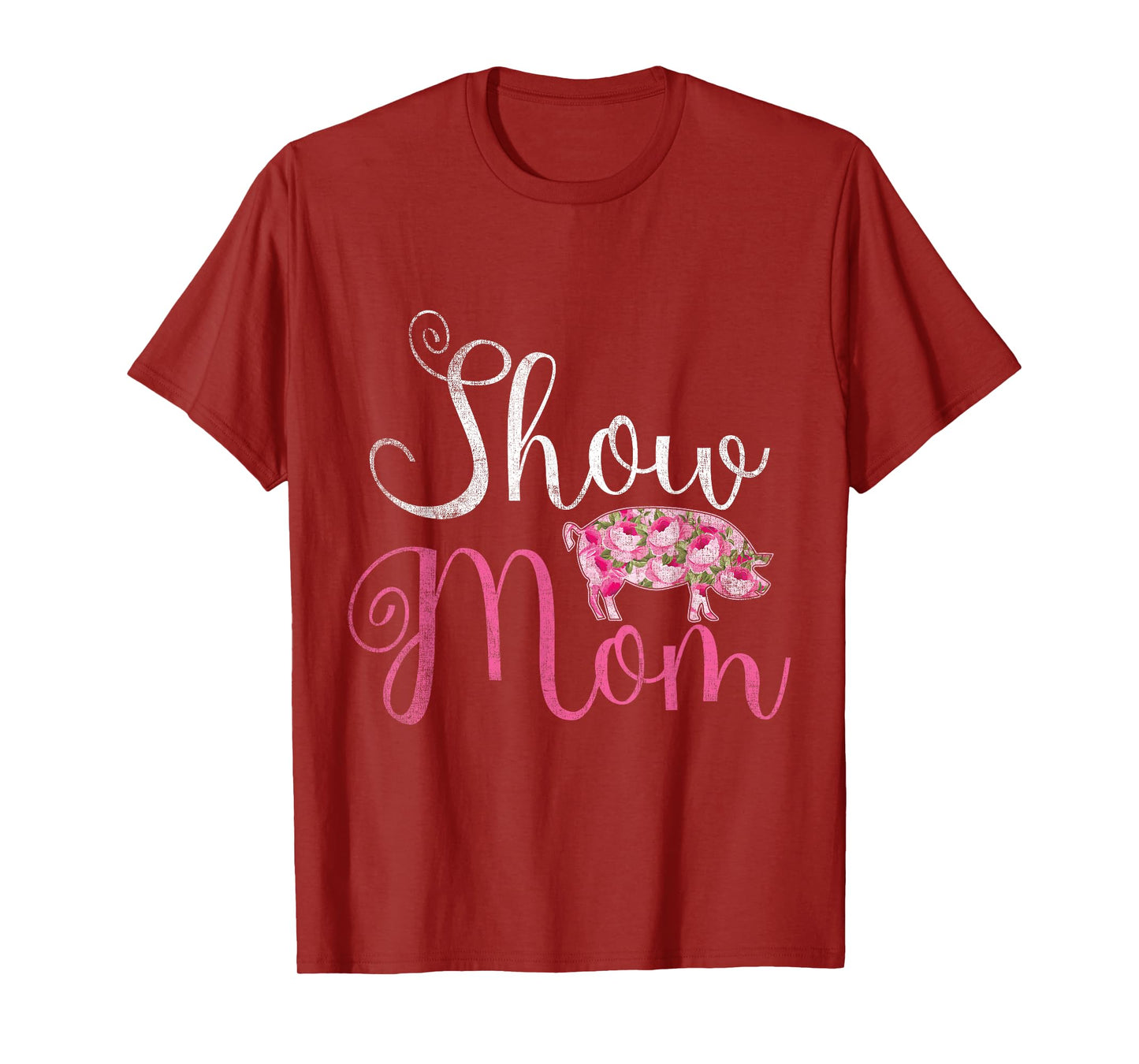 Show Mom Pig T-Shirt