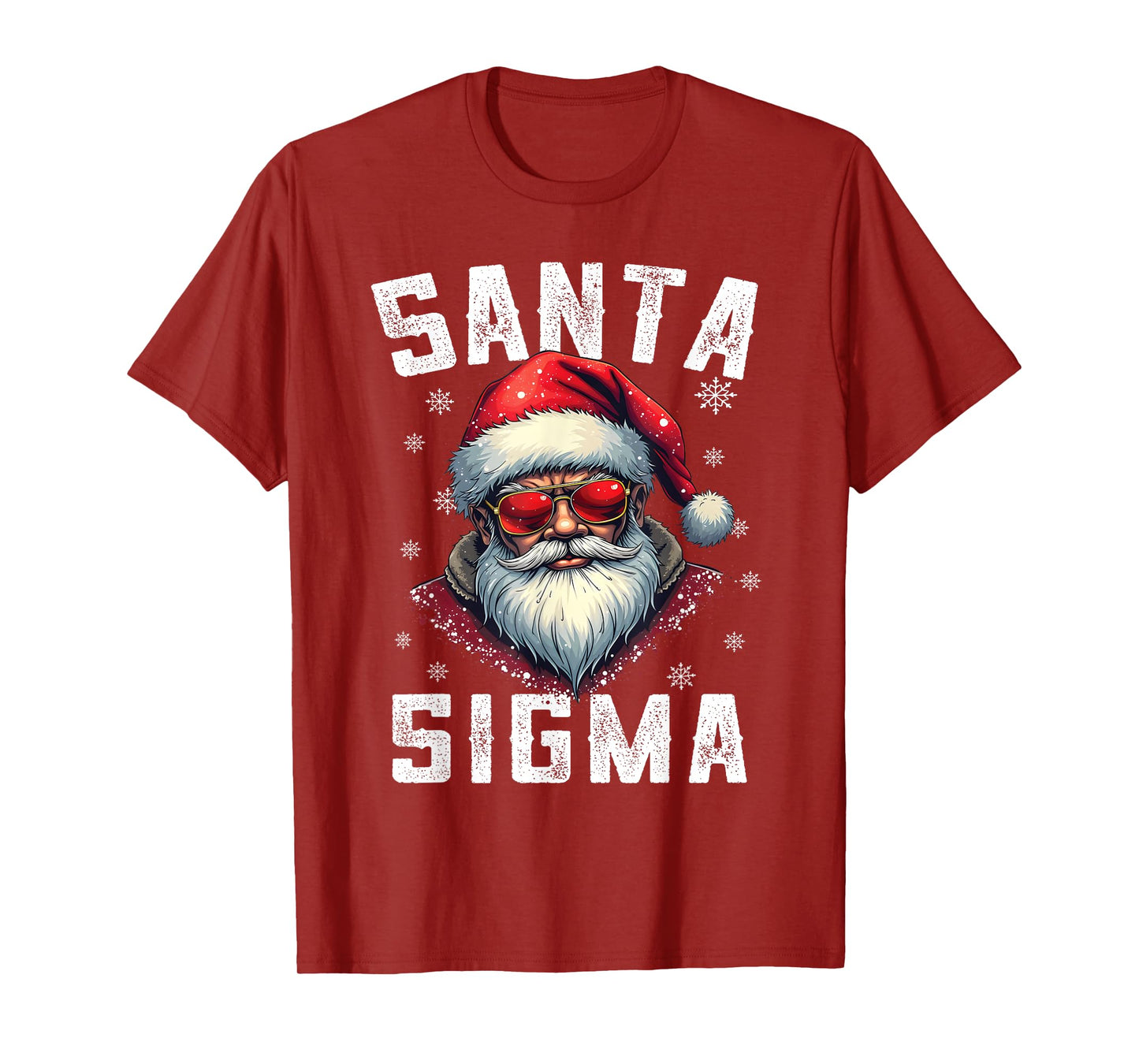 Santa Sigma Rizz Male The Rizzler Meme Funny Christmas T-Shirt