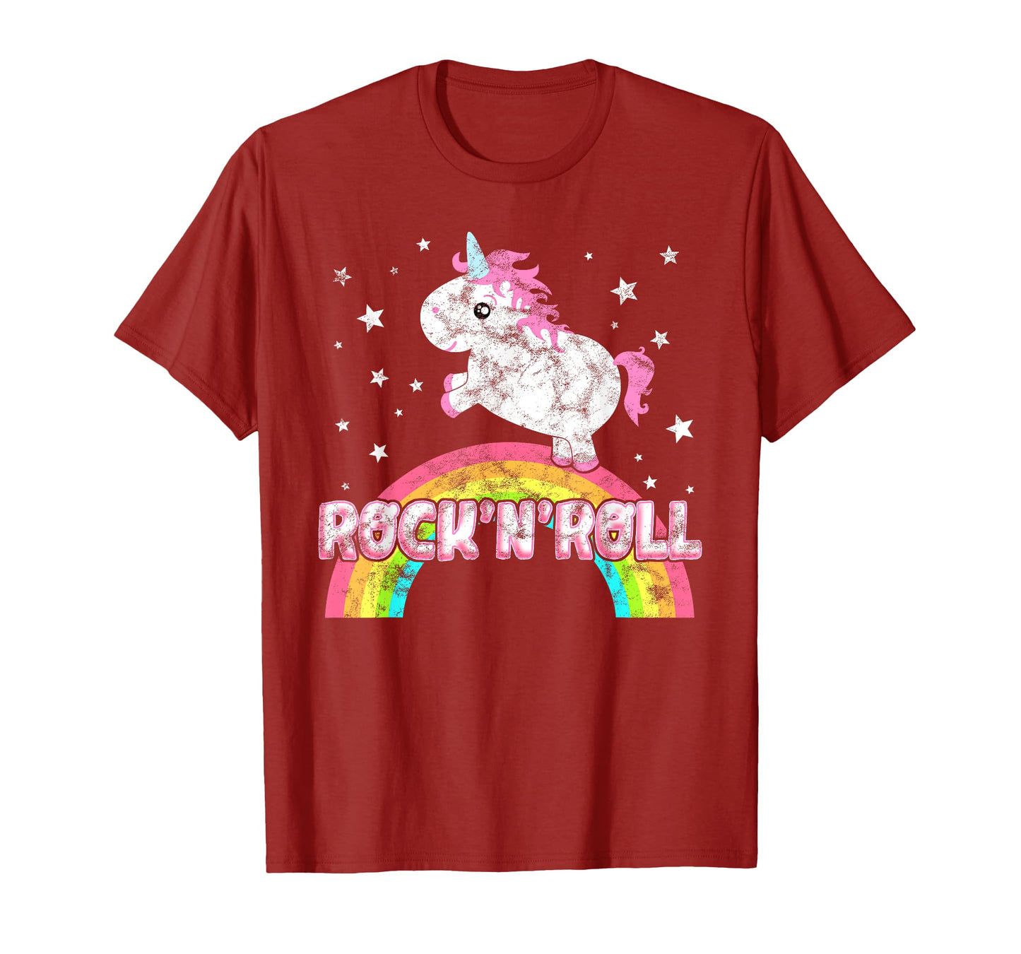 Funny Ironic Cool Unicorn Rock'n'Roll Music Festival T-Shirt T-Shirt
