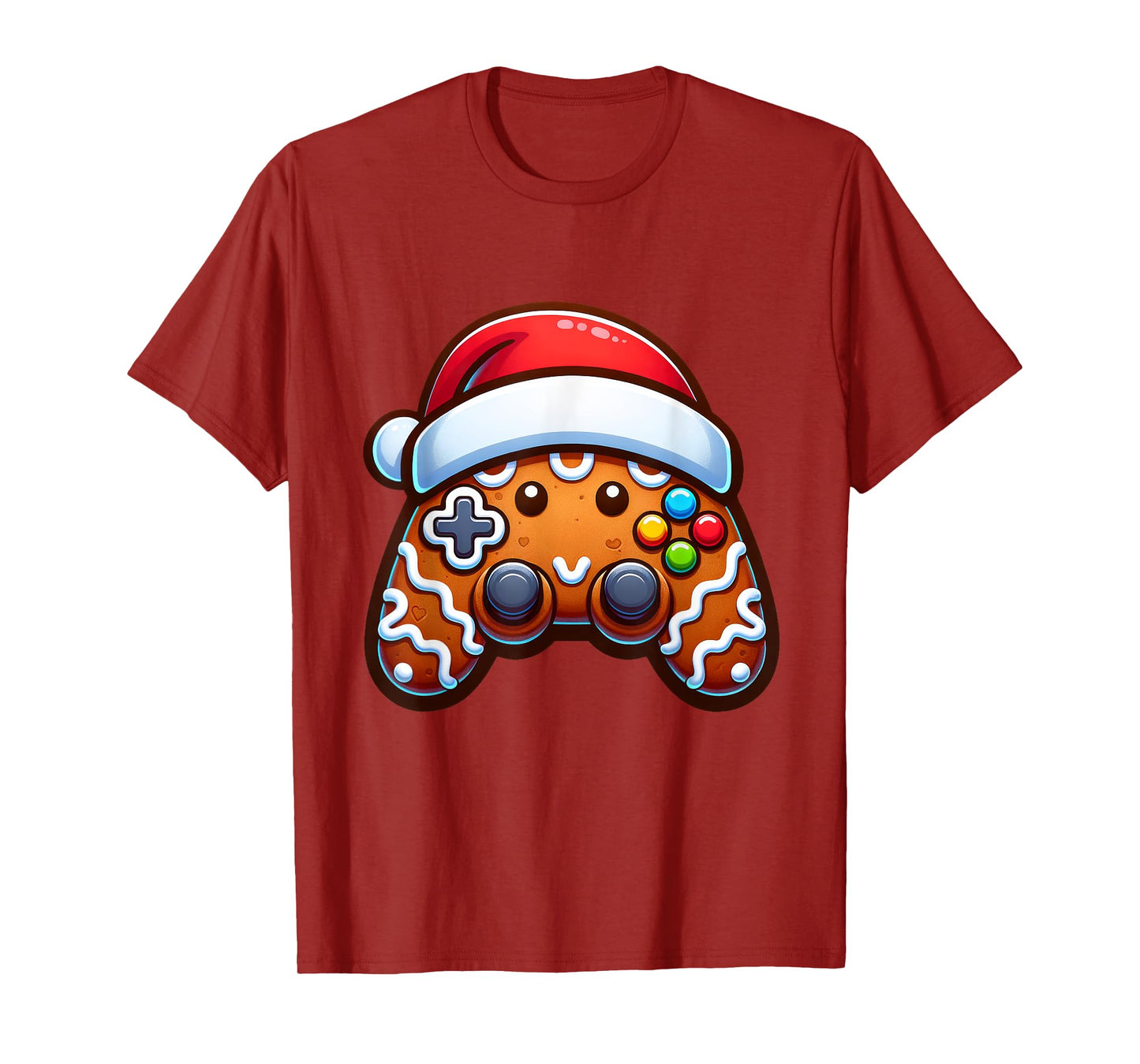 Christmas Gamer Boys Video Games Santa Controller Xmas Funny T-Shirt