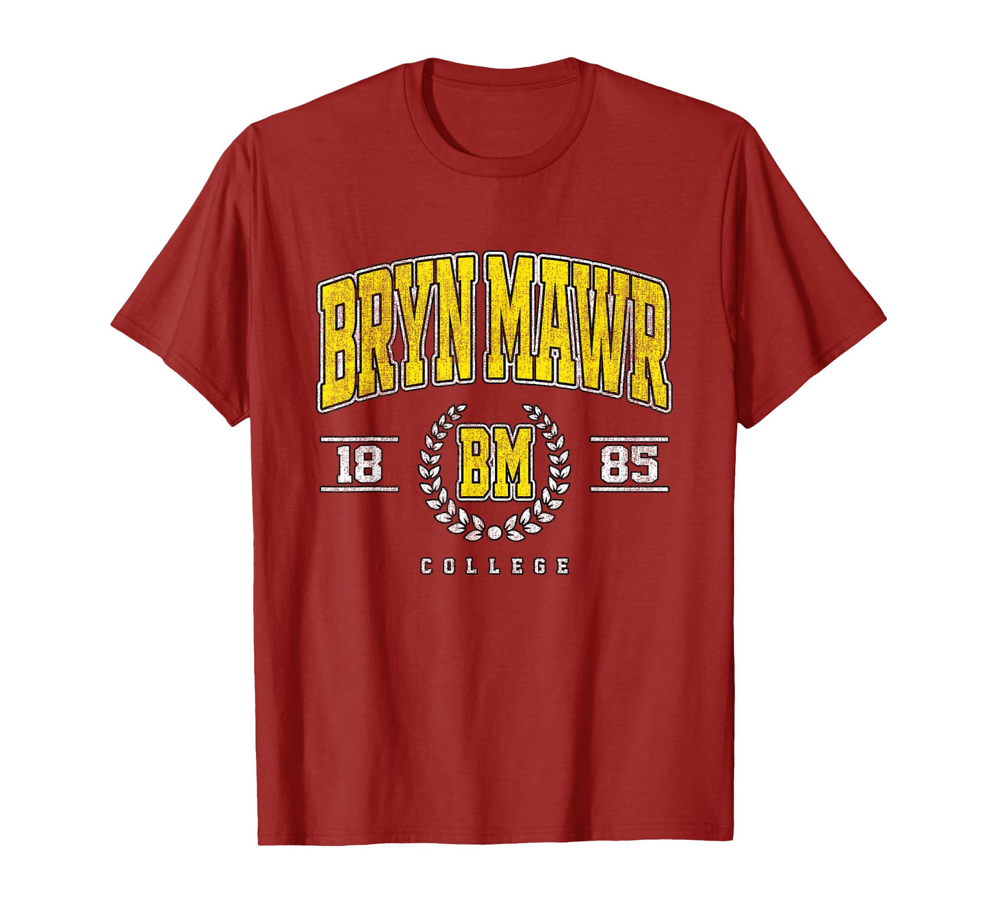 Bryn MAWR of Technology Arch Retro for Men Women T-Shirt
