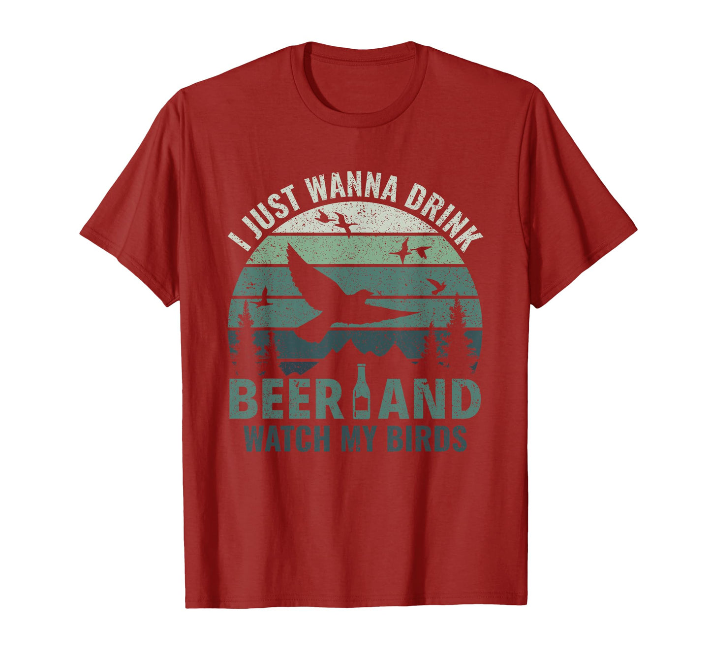 Drink Beer & Watch My Birds - Bird Watching Birdologist T-Shirt