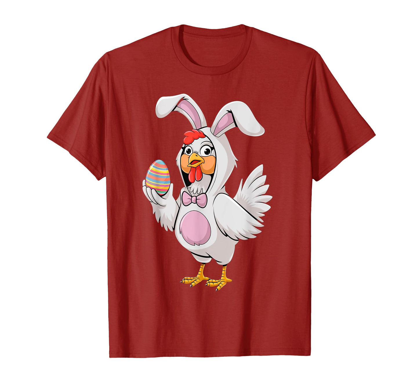 Funny Happy Easter Chicken Bunny Fun Eggs Farm Easter 2025 T-Shirt