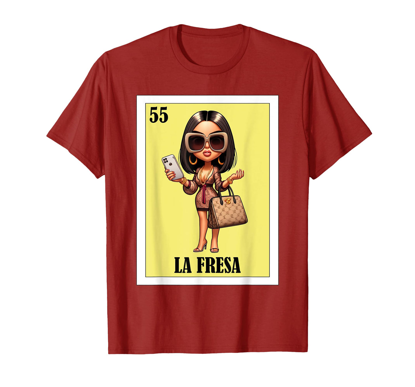Funny Mexican Design for Women - La Fresa T-Shirt