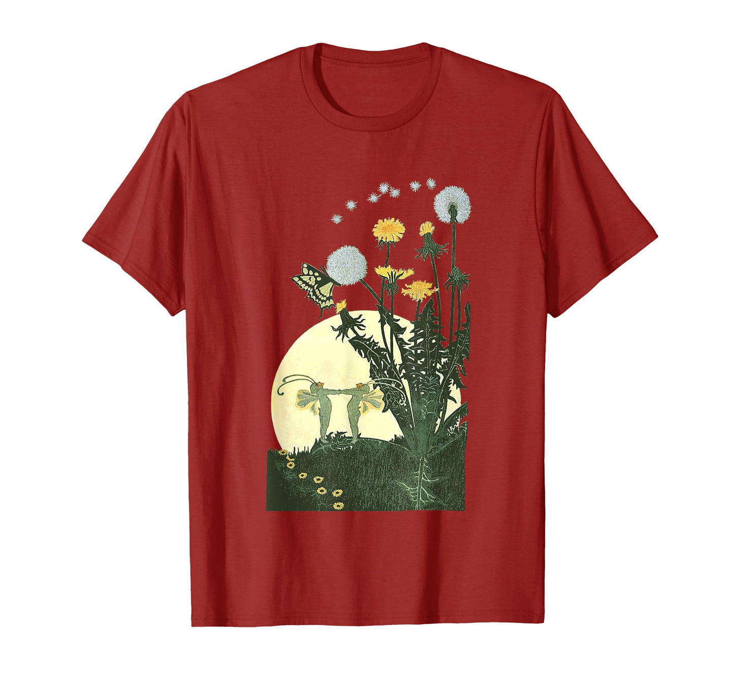 Enchanted Fairy Woodland Flower Garden Dance Moon T-Shirt T-Shirt