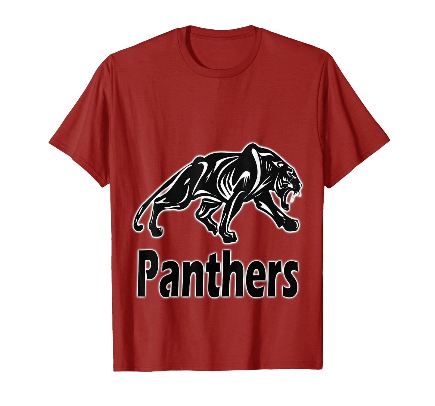 Panthers School Mascot Logo Spirit T-Shirt T-Shirt