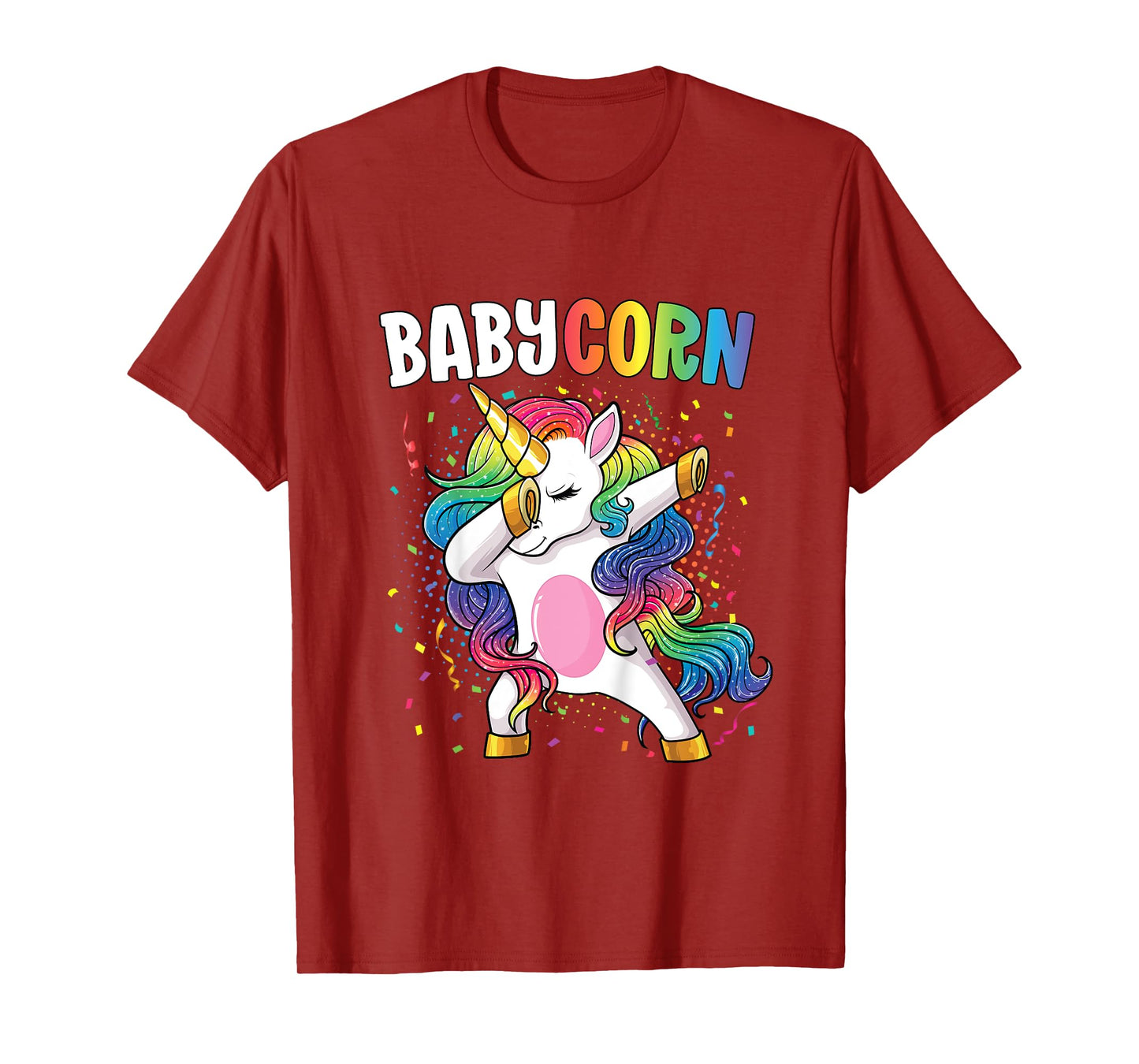 Babycorn Kids Unicorn Birthday Dabbing Unicorn Baby T-Shirt