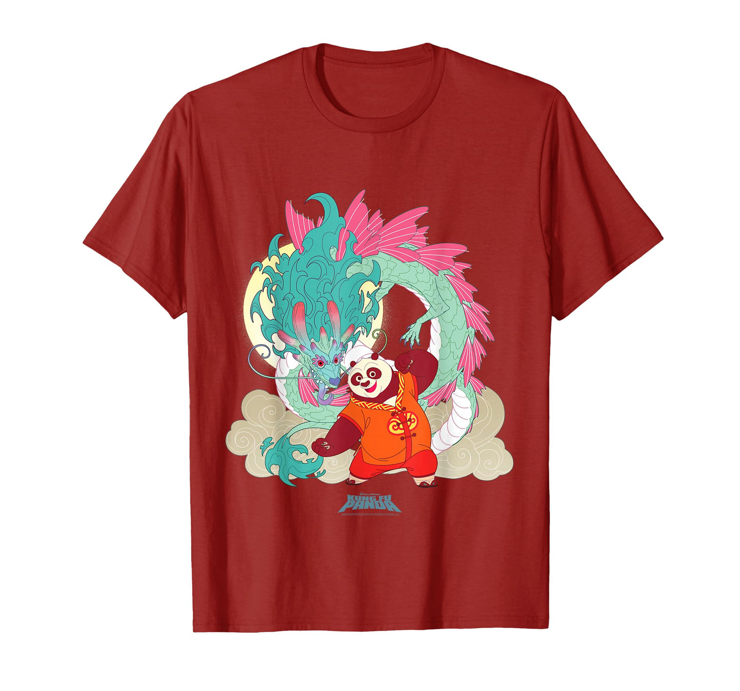 DreamWorks Kung Fu Panda Lunar New Year Po Dragon T-Shirt