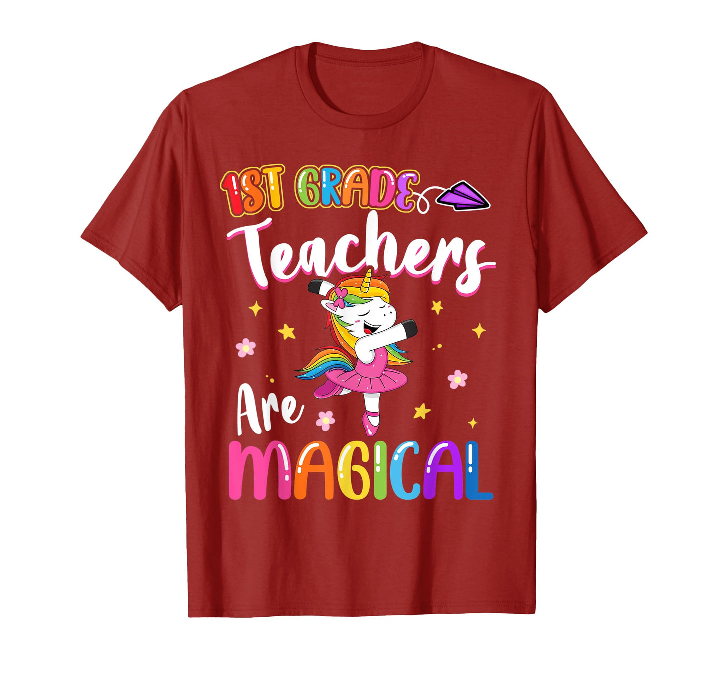 1st Grade Teachers Are Magical First Grade Unicorn Teacher T-Shirt