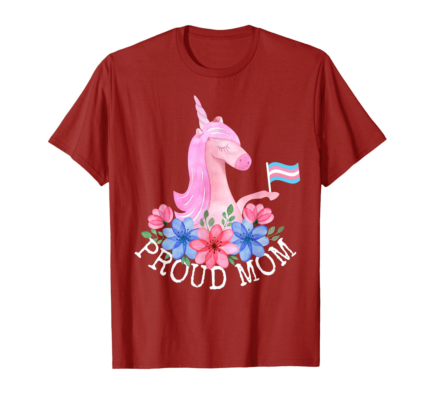 Proud Ally LGBTQ Transgender Proud Mom | Proud Trans Mom T-Shirt