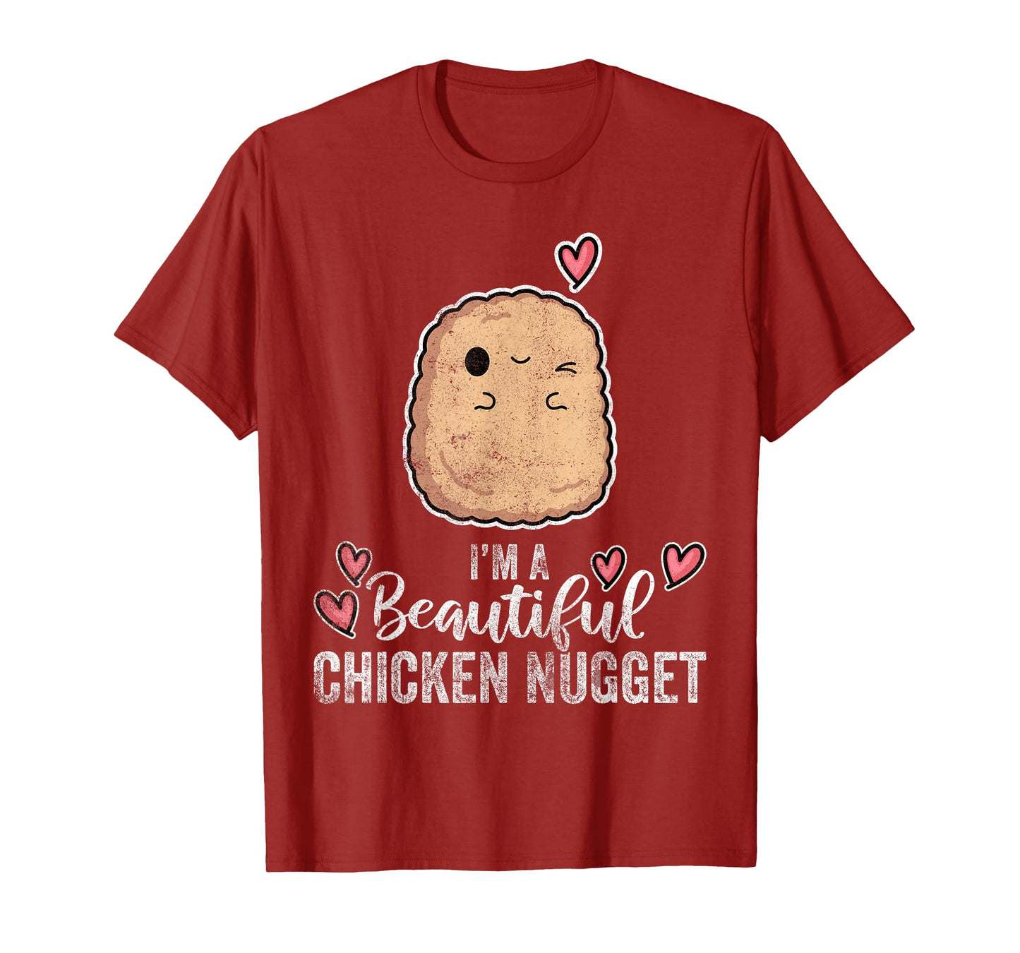 Ich bin ein schönes Chicken Nuggets Women Youth Children T-Shirt