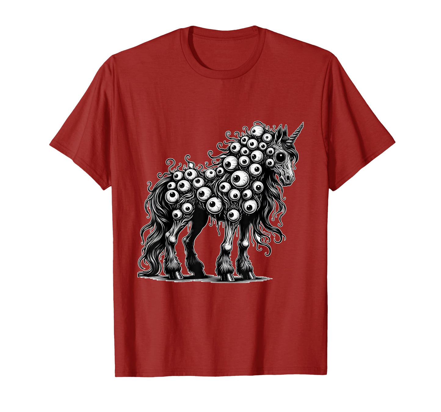 Weird Unicorn Eyeballs Alt Goth Grunge Dreamcore Weirdcore T-Shirt