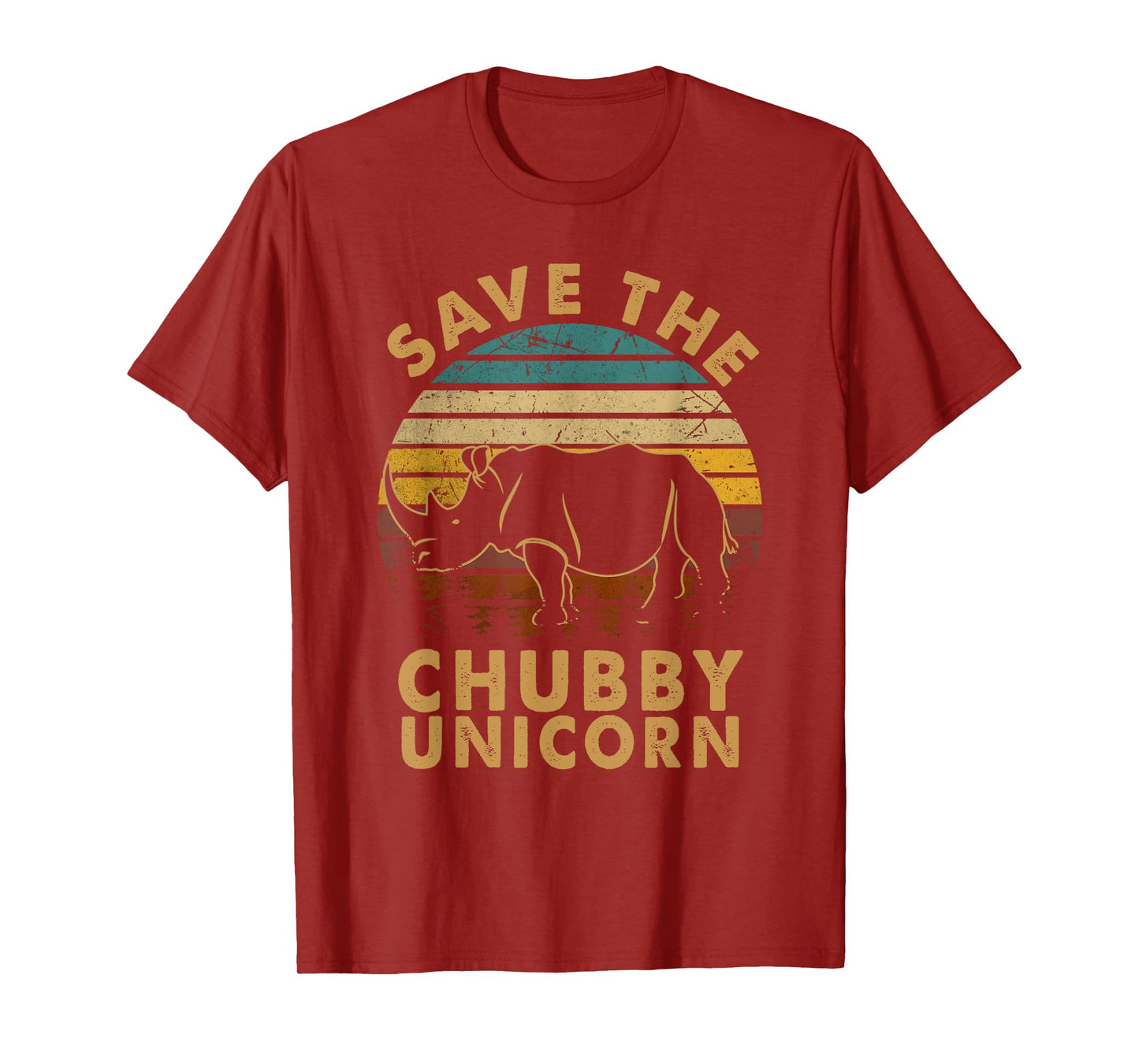 Classic Arts Save The Chubby Unicorn Lovely Animals Outfits T-Shirt