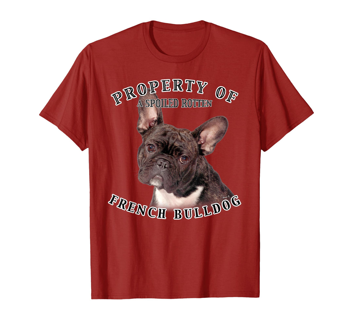 French Bulldog Brindle Owner Funny French Bulldog T-Shirt