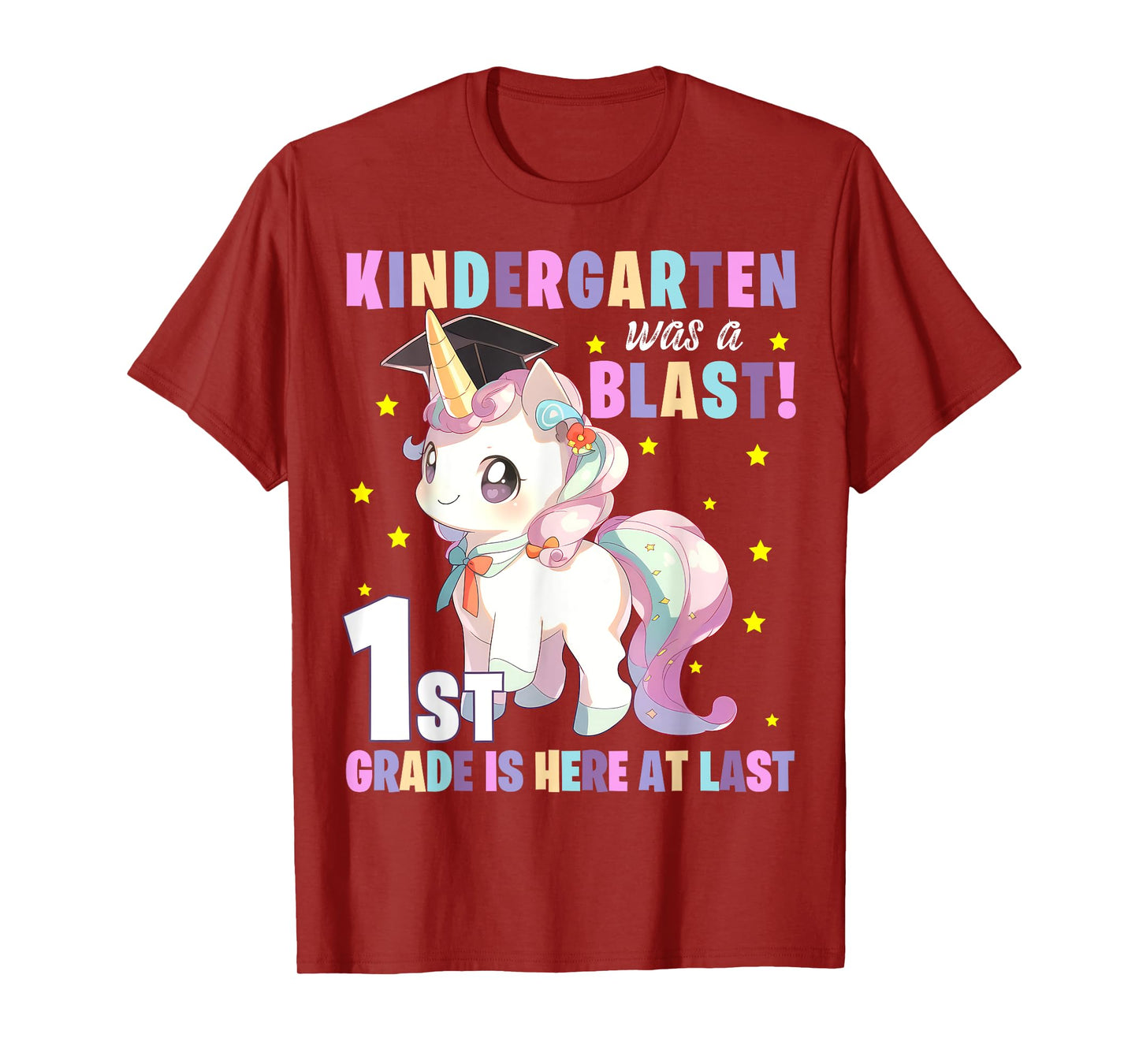 Kindergarten Graduation Unicorn Kindergarten Graduate Girls T-Shirt