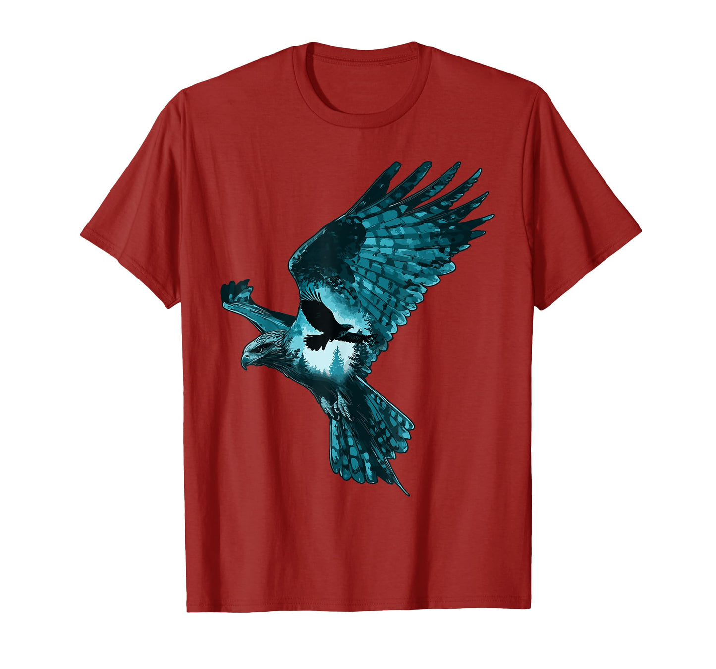 Hawk Lovers Art Design Beautiful Hawk T-Shirt