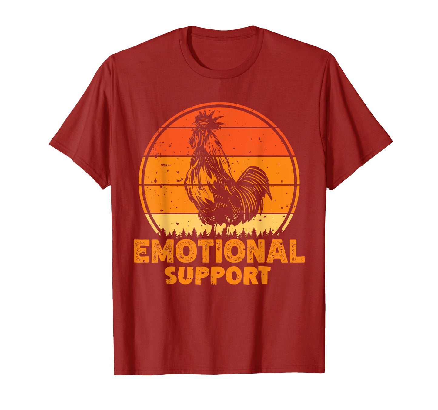 Chicken Emotional Support Cock T-Shirt