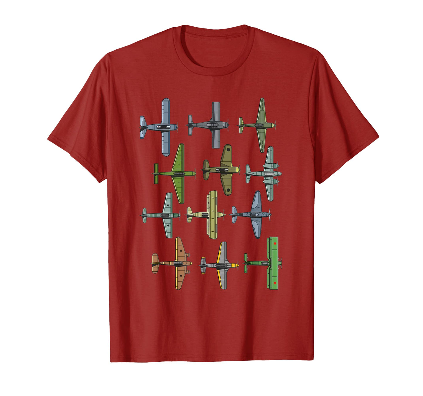 WW2 Planes Warbirds Warplanes T-Shirt