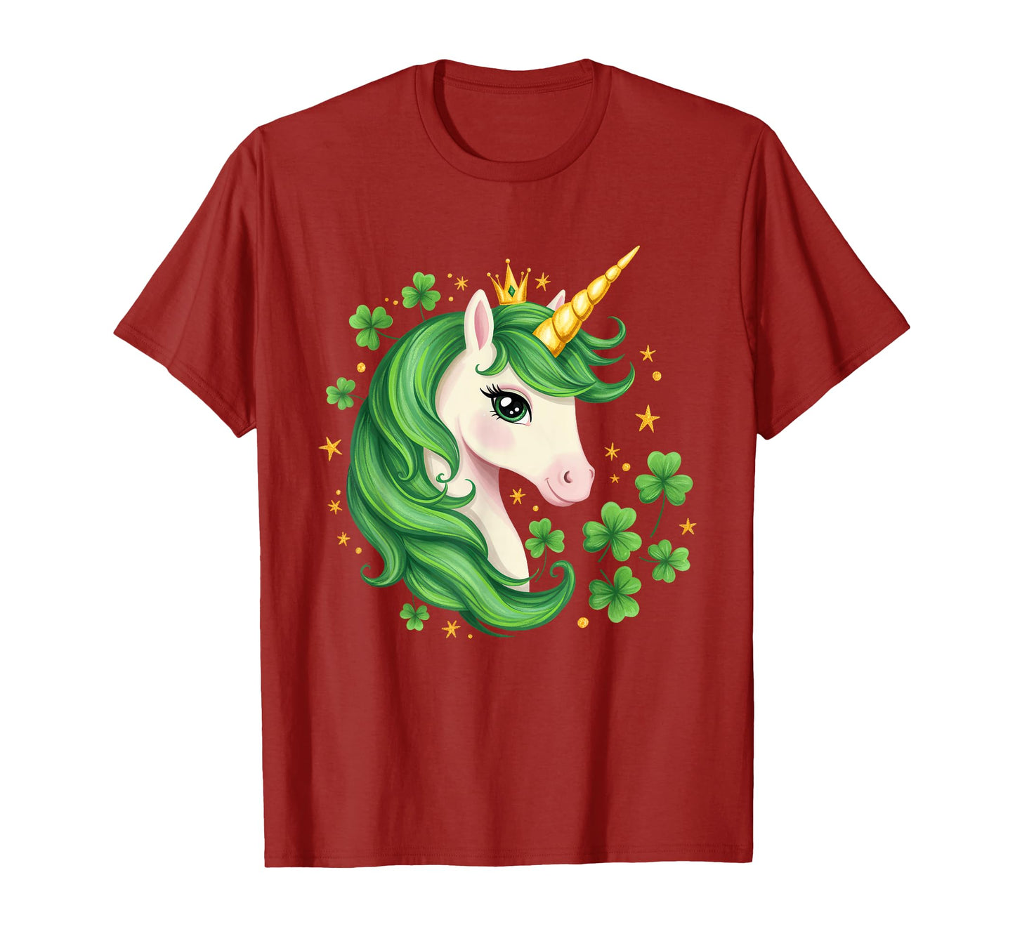 Cute Unicorn Lepricorn Toddler Girls St Patricks Day T-Shirt