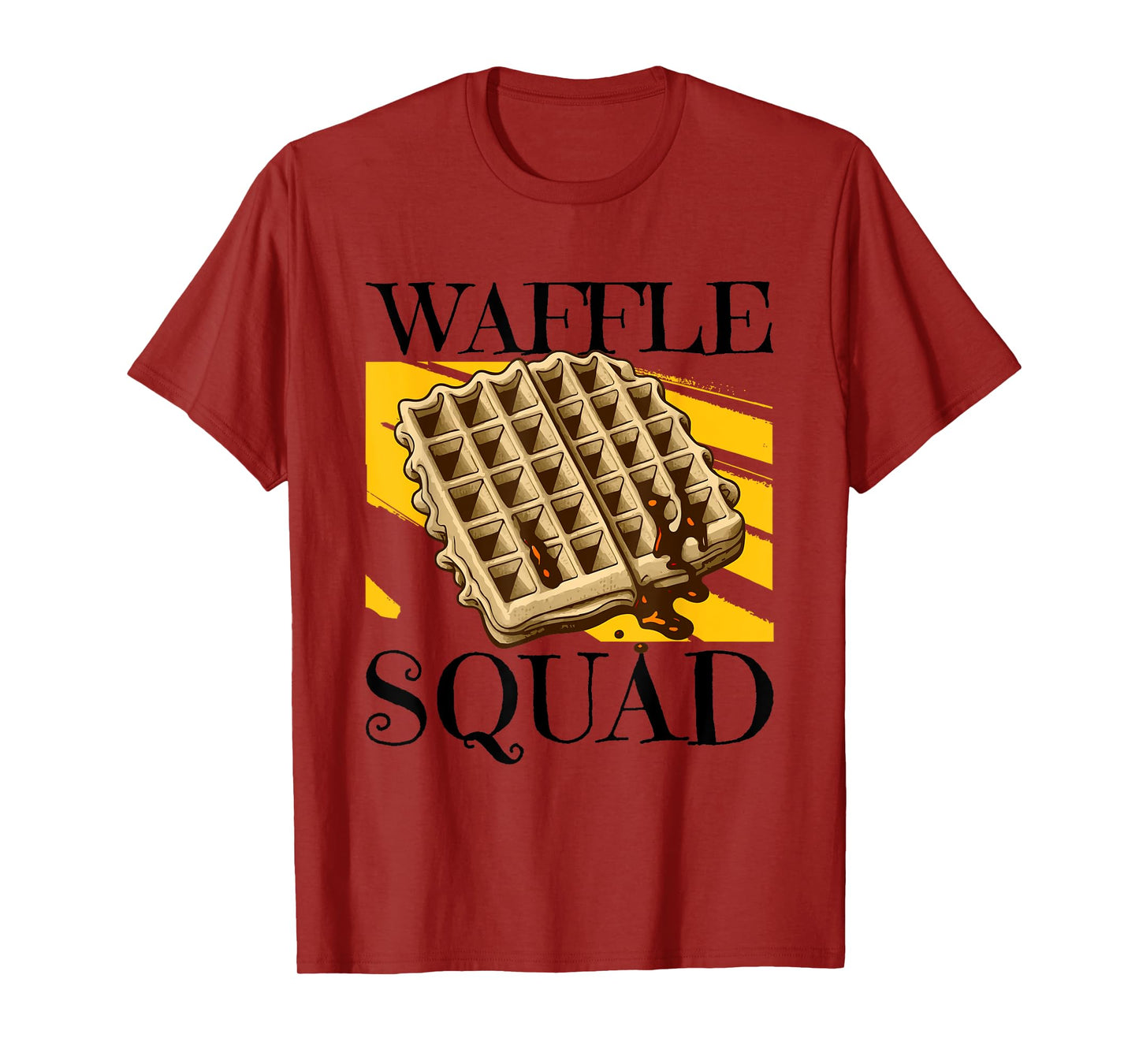 Waffle Squad Ironic Waffle Gourmet Hobby Chef T-Shirt