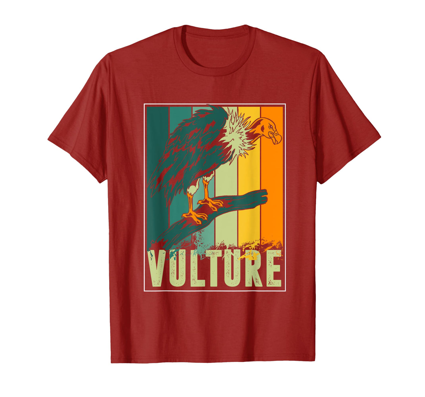 Carrion Vulture Scavenger Bird Retro Animal Vulture T-Shirt