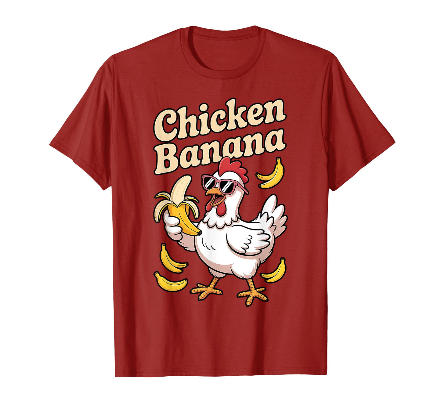 Chicken Banana Meme Trending Funny Chicken Banana T-Shirt