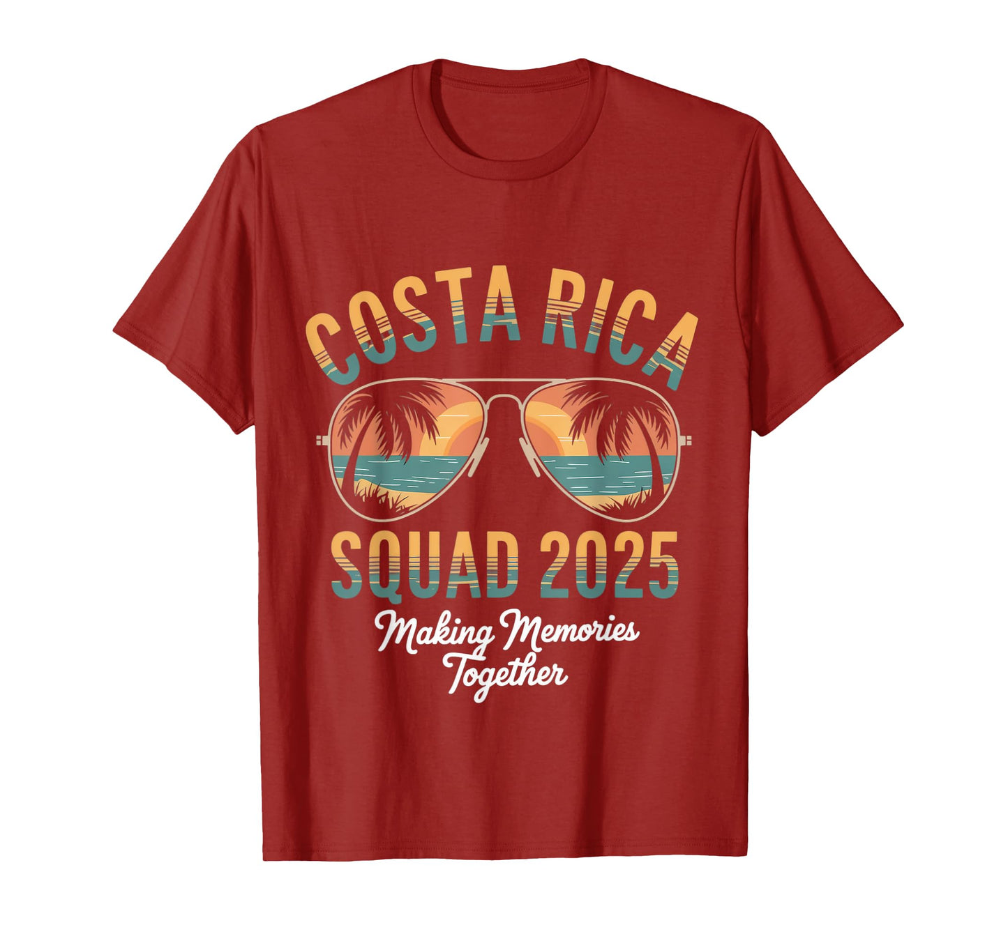 Costa Rica Squad 2025 Vacation Tropical Pura Vida Costa Rica T-Shirt