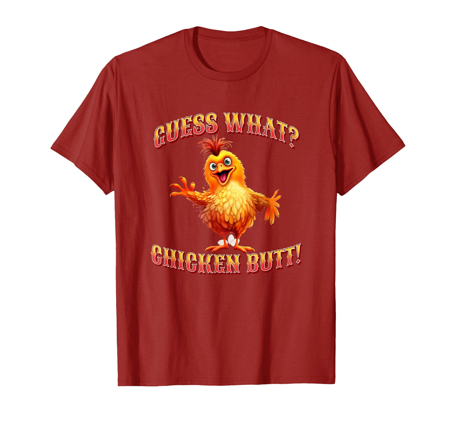 Guess What Chicken Butt Loves Peckers Yep I Talk To Chickens T-Shirt